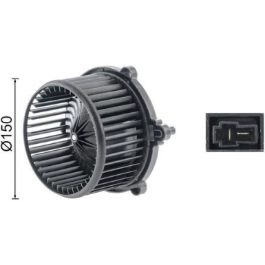 Mahle Innenraumgebläse BEHR AB 236 000S