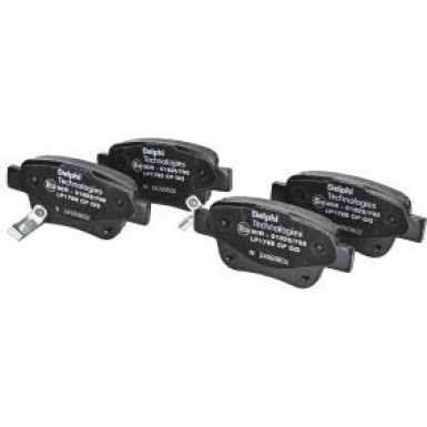 Delphi Bremsbelagsatz, Scheibenbremse LP1785