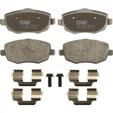 GDB1592 Bremsbelagsatz, Scheibenbremse