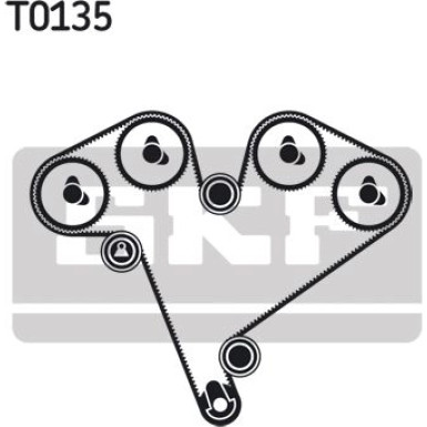 VKMA 05501 Zahnriemensatz