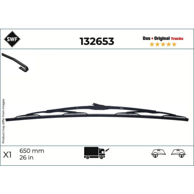 SWF Wischblatt Scheibenwischer DAS ORIGINAL TRUCKS 132653