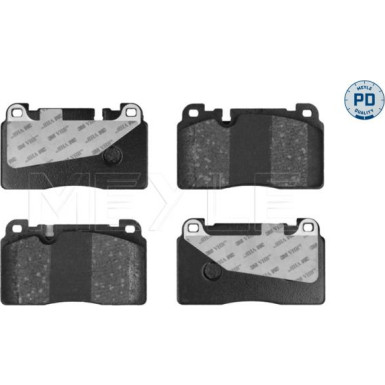 Meyle Bremsbelagsatz, Scheibenbremse MEYLE-PD: Advanced performance and design 025 256 4317/PD Meyle Bremsbelagsatz, Scheibenbremse MEYLE-PD: Advanced performance and design 025 256 4317/PD