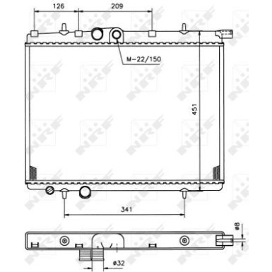 509525 Kühler, Motorkühlung EASY FIT 509525 Kühler, Motorkühlung EASY FIT