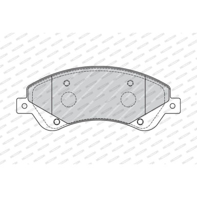 FVR1929 Bremsbelagsatz, Scheibenbremse PREMIER ECO FRICTION