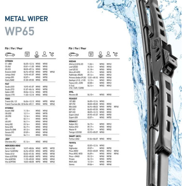 Hella Wischblatt Scheibenwischer Metal 9XW 178 878-261