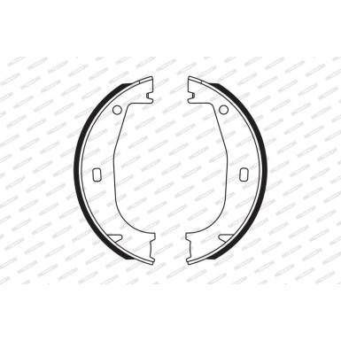 FSB546 Bremsbackensatz, Feststellbremse PREMIER