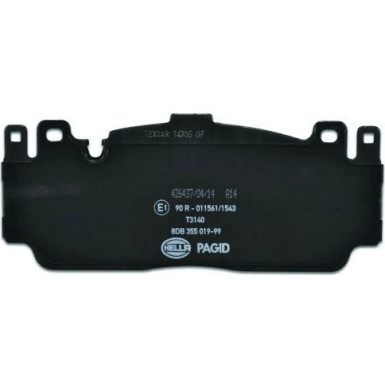 Hella Pagid | Bremsbelagsatz, Scheibenbremse | 8DB 355 019-991