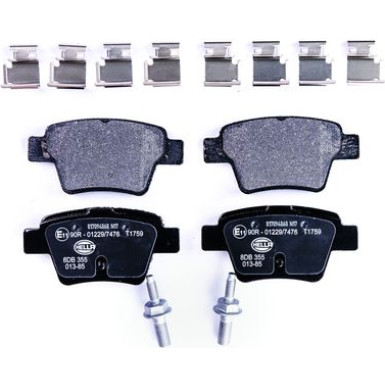 8DB 355 013-851 Bremsbelagsatz, Scheibenbremse