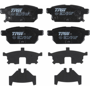 GDB3529 Bremsbelagsatz, Scheibenbremse COTEC