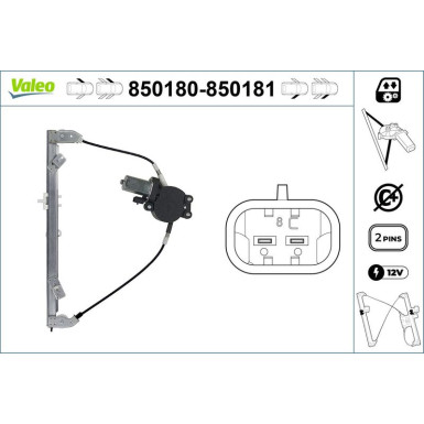 Valeo | Fensterheber | 850180