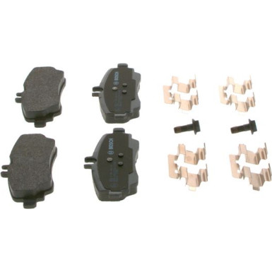 BOSCH | Bremsbelagsatz, Scheibenbremse | 0 986 424 470
