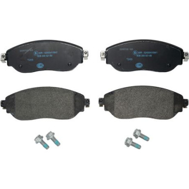 8DB 355 021-891 Bremsbelagsatz, Scheibenbremse