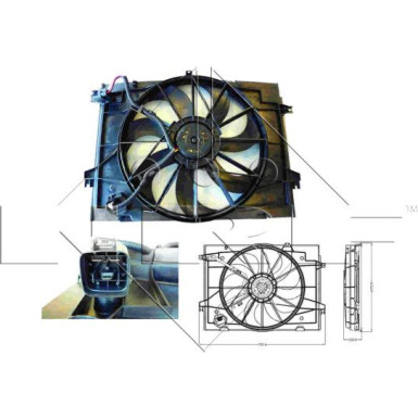 47285 Lüfter, Motorkühlung