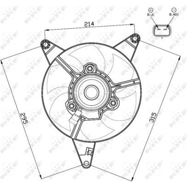 47498 Lüfter, Motorkühlung