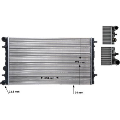 CR 477 001S Kühler, Motorkühlung BEHR