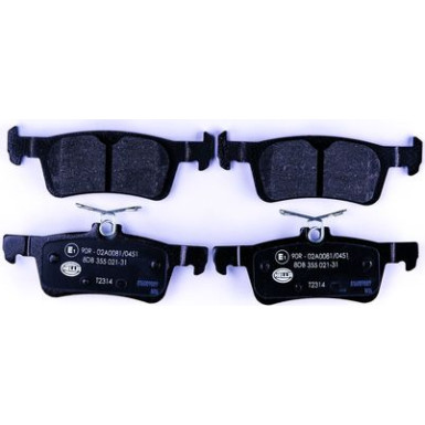 8DB 355 021-311 Bremsbelagsatz, Scheibenbremse