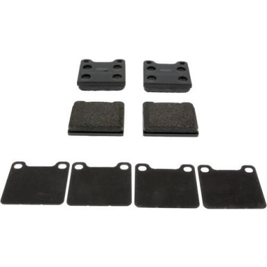 Ferodo | Bremsbelagsatz, Scheibenbremse | FDB704