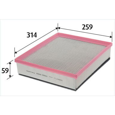 Valeo | Luftfilter | 585550