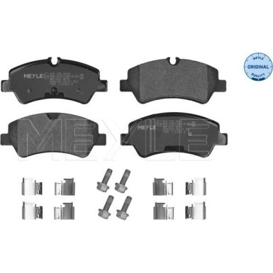 Meyle Bremsbelagsatz, Scheibenbremse MEYLE-ORIGINAL: True to OE 025 256 0418