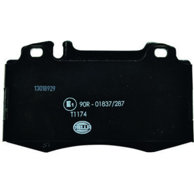 Hella | Bremsbelagsatz, Scheibenbremse | 8DB 355 008-691