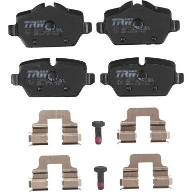 GDB1612 Bremsbelagsatz, Scheibenbremse COTEC