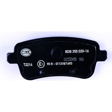 Hella | Bremsbelagsatz, Scheibenbremse | 8DB 355 020-161