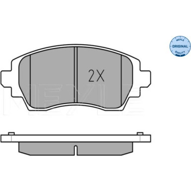 Meyle Bremsbelagsatz, Scheibenbremse MEYLE-ORIGINAL: True to OE 025 230 8818/W
