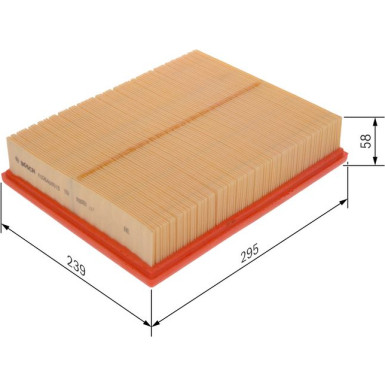 BOSCH F 026 400 519 Luftfilter