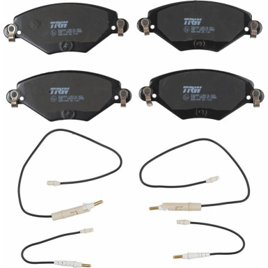 TRW Bremsbelagsatz, Scheibenbremse COTEC GDB1448