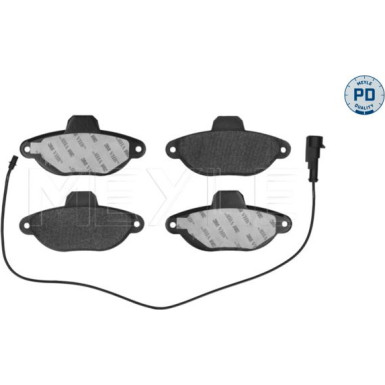 Meyle Bremsbelagsatz, Scheibenbremse MEYLE-PD: Advanced performance and design 025 214 3617/PD