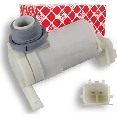 FEBI BILSTEIN 109267 Waschwasserpumpe, Scheibenreinigung FEBI BILSTEIN 109267 Waschwasserpumpe, Scheibenreinigung