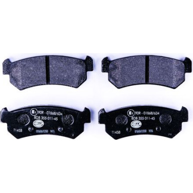 8DB 355 011-451 Bremsbelagsatz, Scheibenbremse