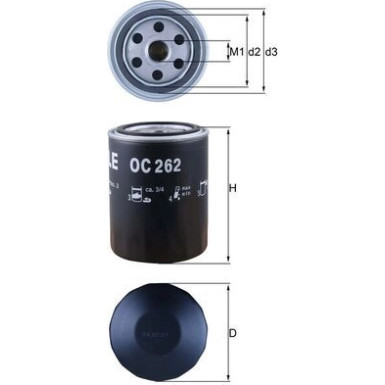 OC 262 Ölfilter