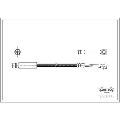 19031681 Bremsschlauch