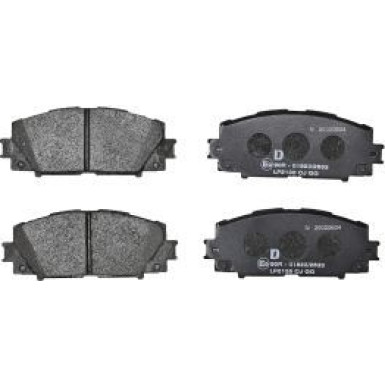Delphi Bremsbelagsatz, Scheibenbremse LP2135