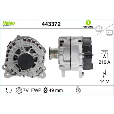 Valeo | Generator | 443372