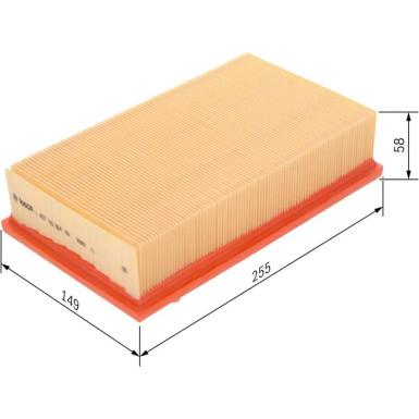 BOSCH 1 457 429 964 Luftfilter BOSCH 1 457 429 964 Luftfilter