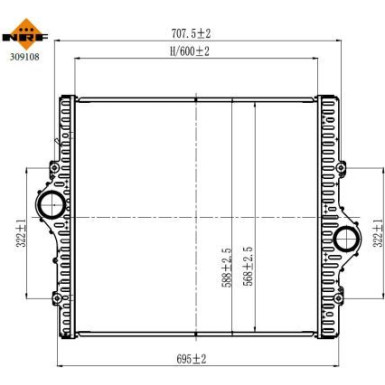 309108 Ladeluftkühler 309108 Ladeluftkühler