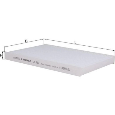 LA 910 Filter, Innenraumluft