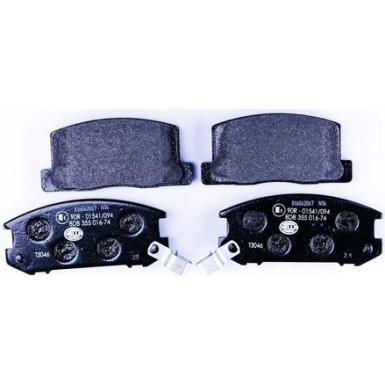 8DB 355 016-741 Bremsbelagsatz, Scheibenbremse