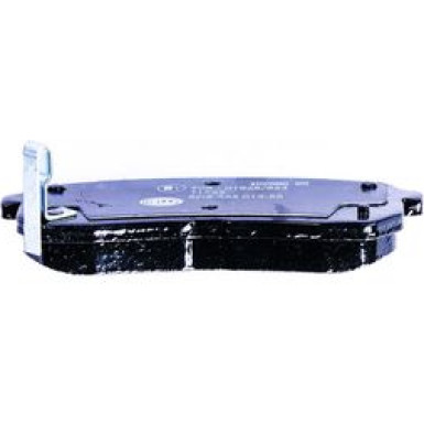 Hella | Bremsbelagsatz, Scheibenbremse | 8DB 355 013-551