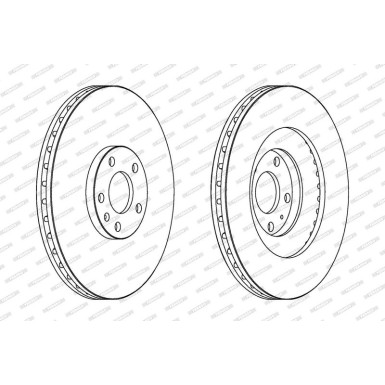 DDF1661C-1 Bremsscheibe PREMIER