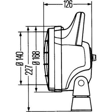 Hella | Arbeitsscheinwerfer | 1G4 003 470-051