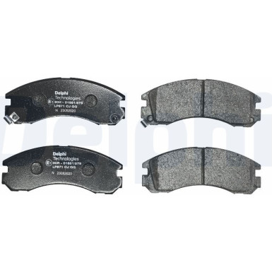 LP871 Bremsbelagsatz, Scheibenbremse