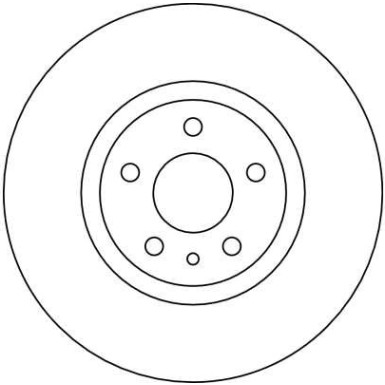 TRW | Bremsscheibe | DF4025