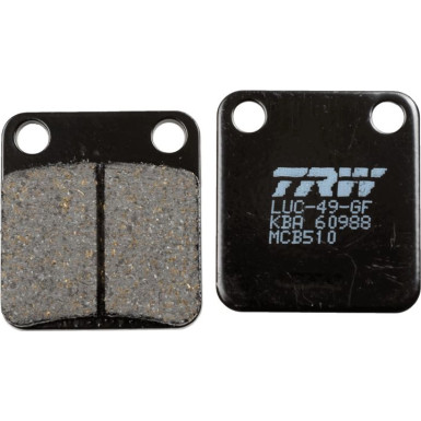 MCB510 Bremsbelagsatz, Scheibenbremse Organic Allround