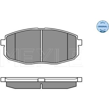 Meyle Bremsbelagsatz, Scheibenbremse MEYLE-ORIGINAL: True to OE 025 239 6617/W