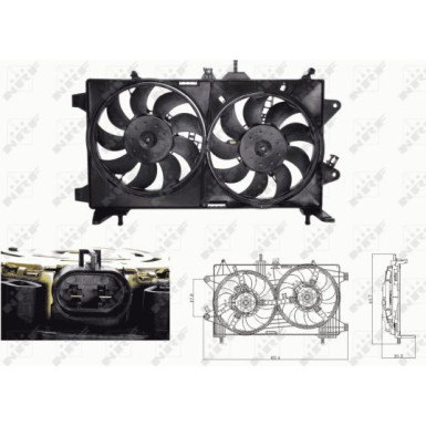 47676 Lüfter, Motorkühlung