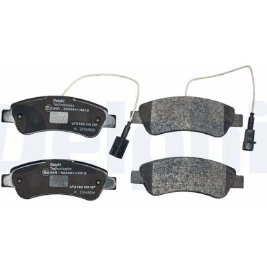 LP3153 Bremsbelagsatz, Scheibenbremse