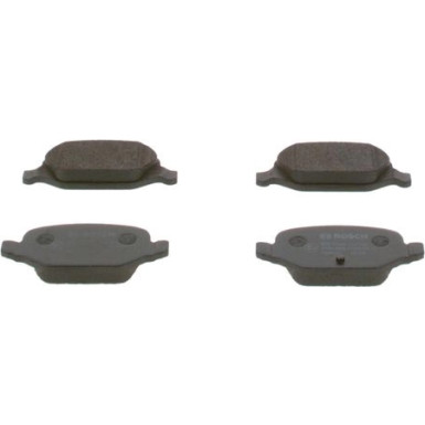 0 986 424 756 Bremsbelagsatz, Scheibenbremse